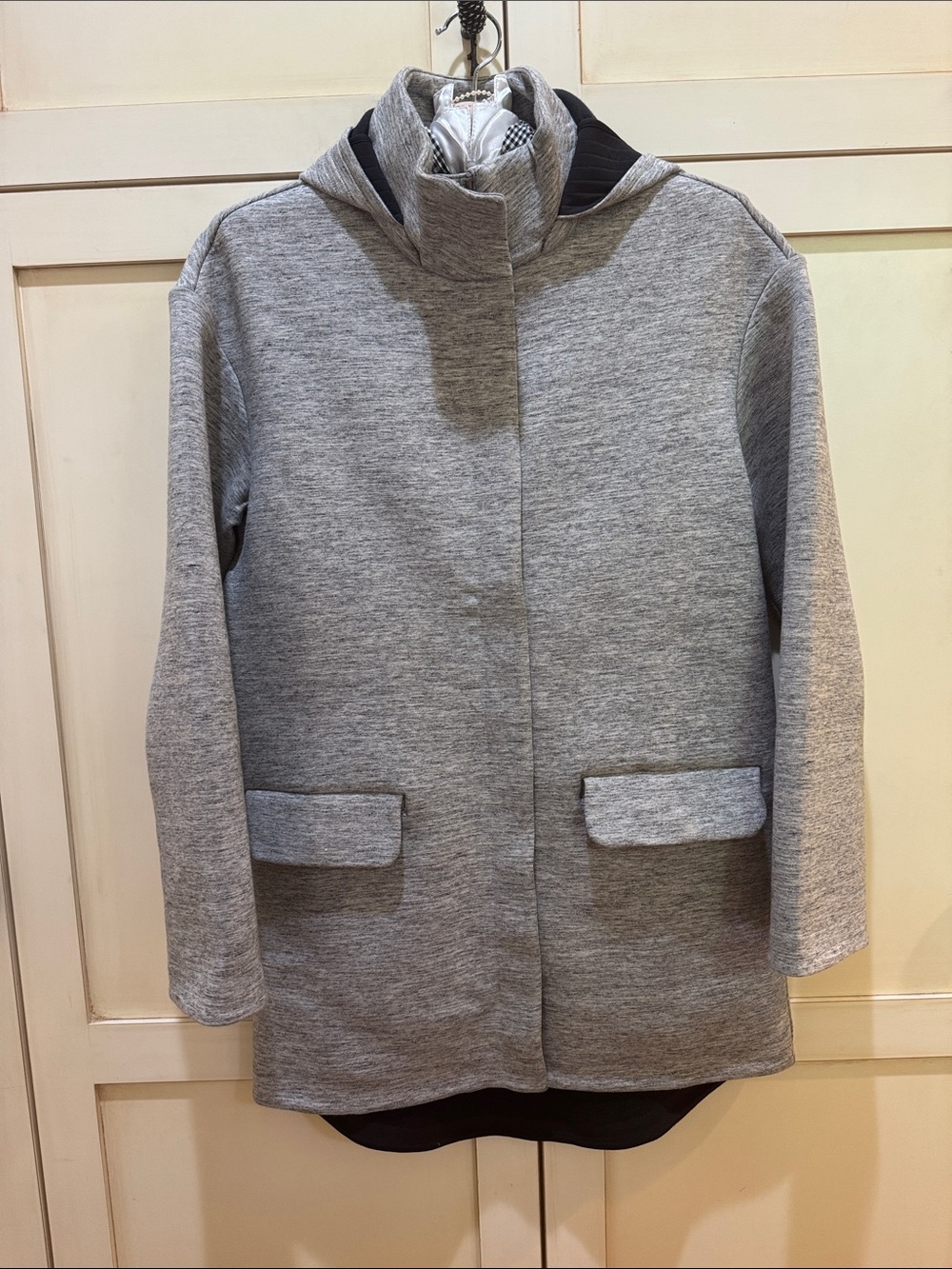 lululemon Grey Spacer zip jacket